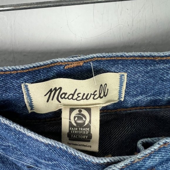 NWT Madewell Tall Low-Slung Straight Jeans Palmina Wash Size 32T 32 TALL NEW - Picture 6 of 12